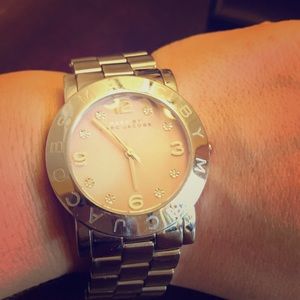 Silver Marc Jacobs watch